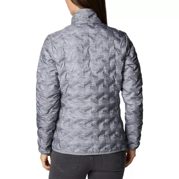 Columbia Womens Delta Ridge Down JacketTradewinds Grey Heather