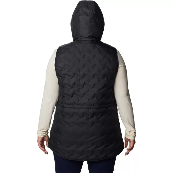 Columbia Womens Delta Ridge Hooded VestBlack