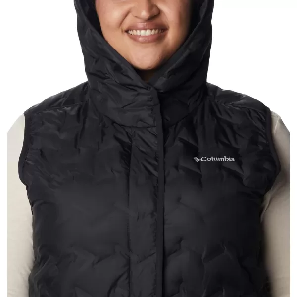 Columbia Womens Delta Ridge Hooded VestBlack