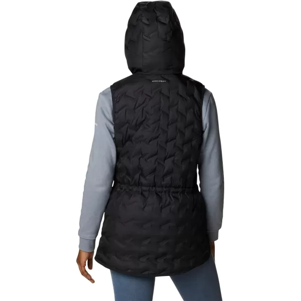 Columbia Womens Delta Ridge Hooded VestBlack