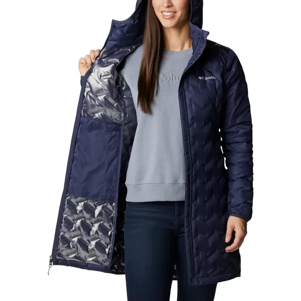 Columbia Womens Delta Ridge Long Down JacketNocturnal