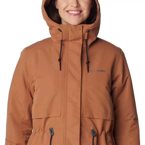 Columbia Womens Drop Ridge Interchange JacketCamel Brown