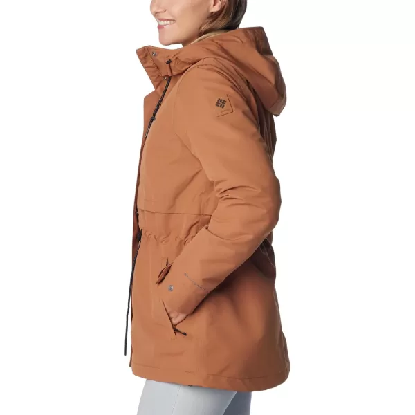 Columbia Womens Drop Ridge Interchange JacketCamel Brown