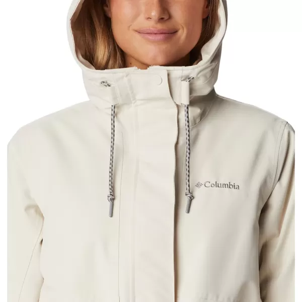 Columbia Womens Drop Ridge Interchange JacketChalk