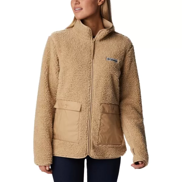 Columbia Womens Drop Ridge Interchange JacketChalk