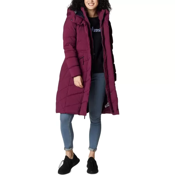 Columbia Womens Ember Springs Long Down JacketMarionberry