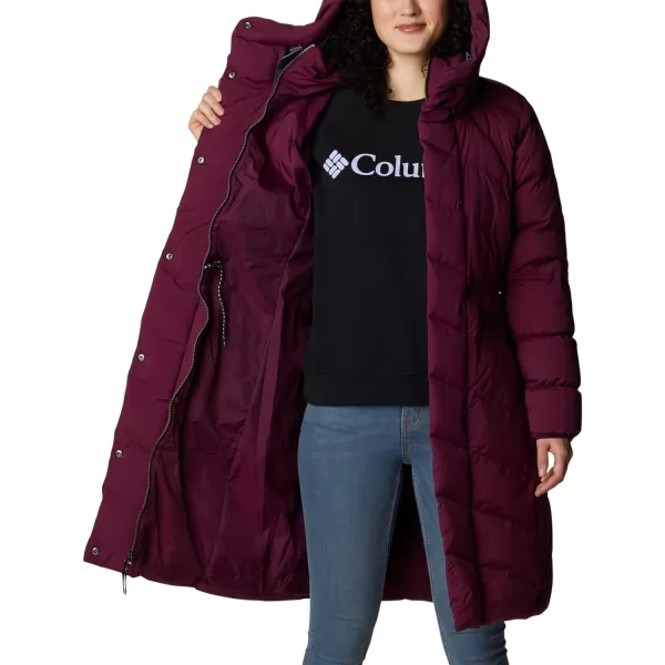 Columbia Womens Ember Springs Long Down JacketMarionberry