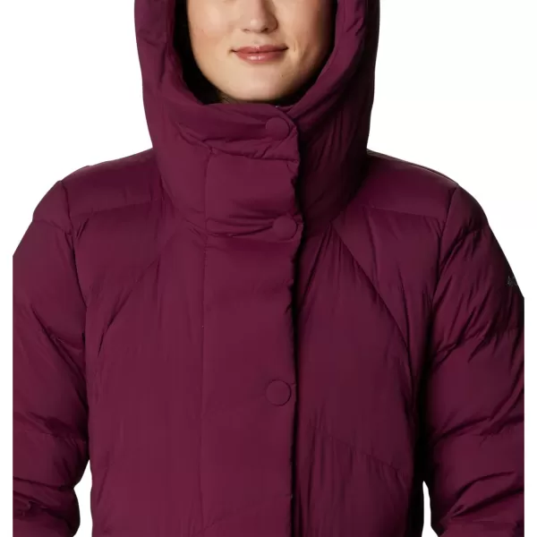 Columbia Womens Ember Springs Long Down JacketMarionberry