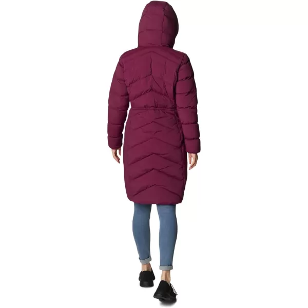 Columbia Womens Ember Springs Long Down JacketMarionberry