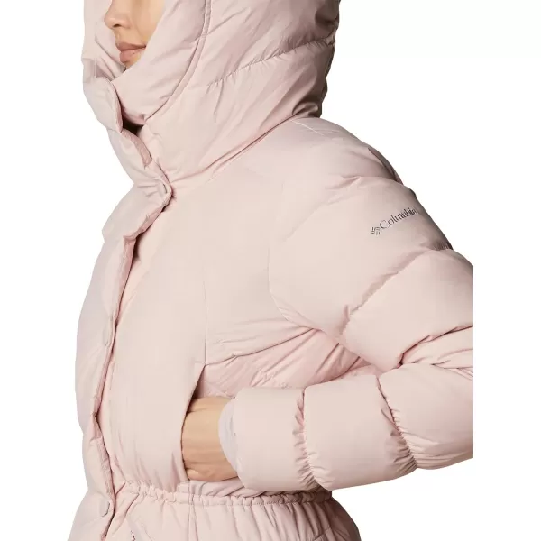 Columbia Womens Ember Springs Long Down JacketMineral Pink