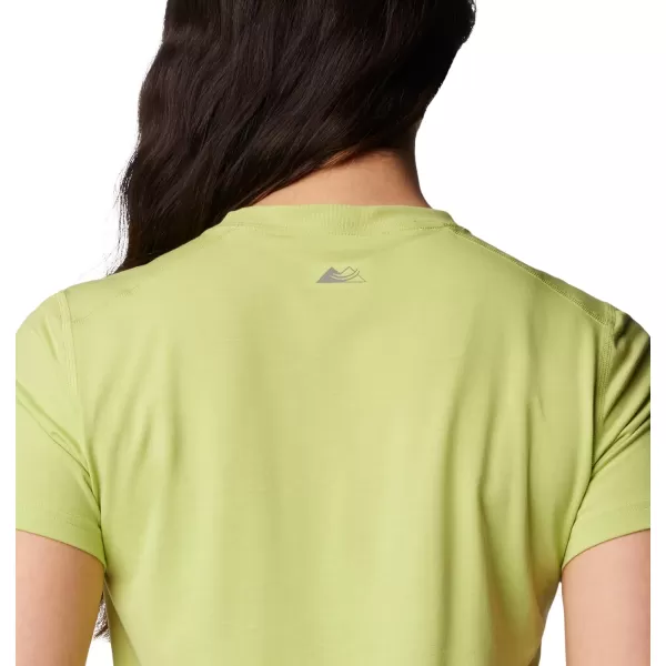 Columbia Womens Endless Trail Running Tech TeeNapa Green