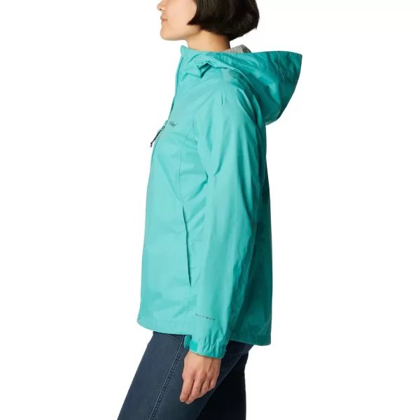 Columbia Womens EvaPOURation JacketBright Aqua