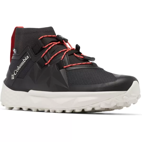 Columbia Womens Facet 75 Alpha Outdry Hiking ShoeBlackRed Coral