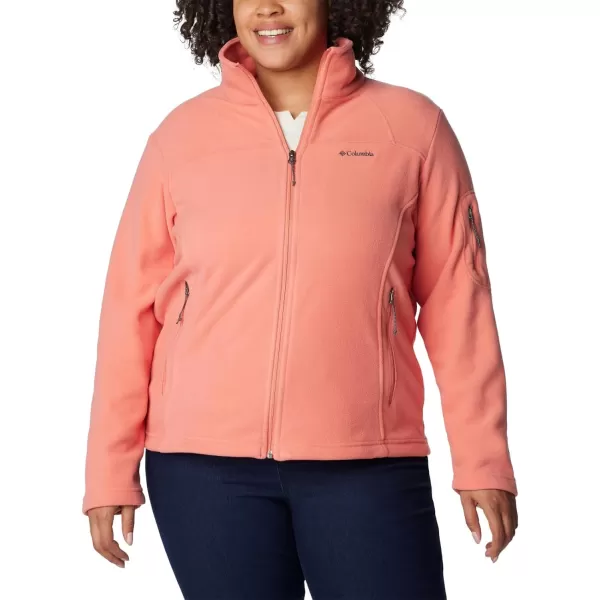 Columbia Womens Fast Trek Ii JacketFaded Peach