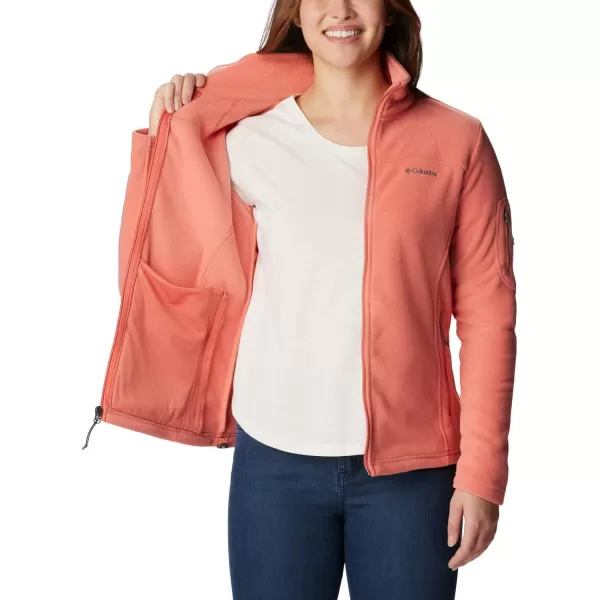 Columbia Womens Fast Trek Ii JacketFaded Peach