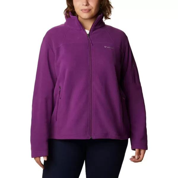 Columbia Womens Fast Trek Ii JacketPlum