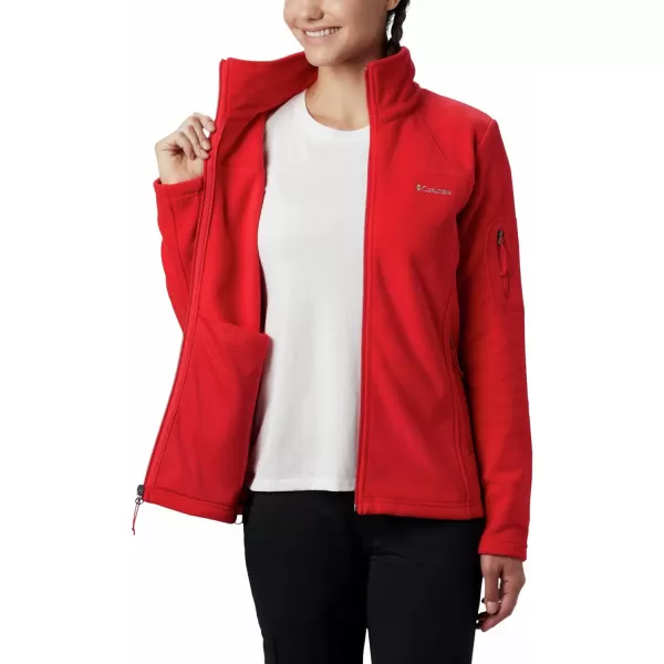 Columbia Womens Fast Trek Ii JacketRed Lily