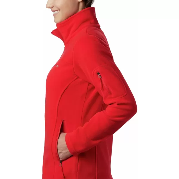 Columbia Womens Fast Trek Ii JacketRed Lily