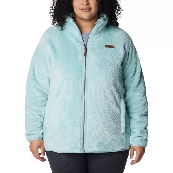 Columbia Womens Fire Side Ii Sherpa Full ZipAqua Haze