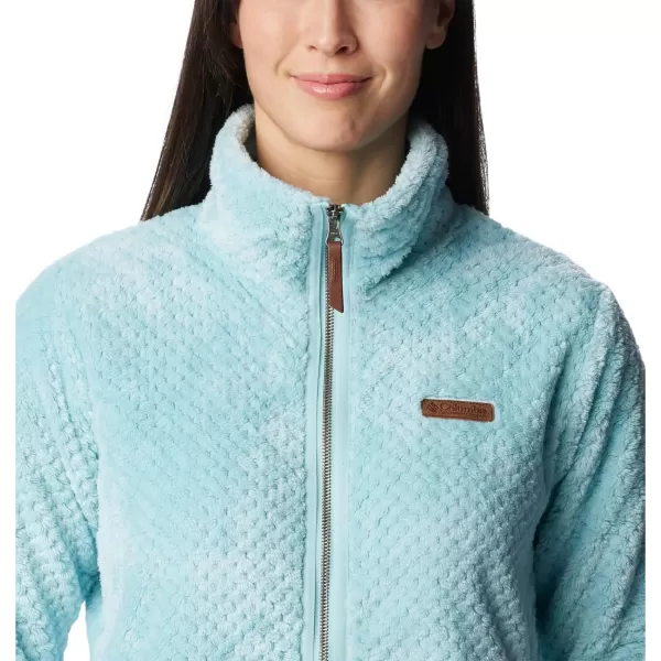 Columbia Womens Fire Side Ii Sherpa Full ZipAqua Haze