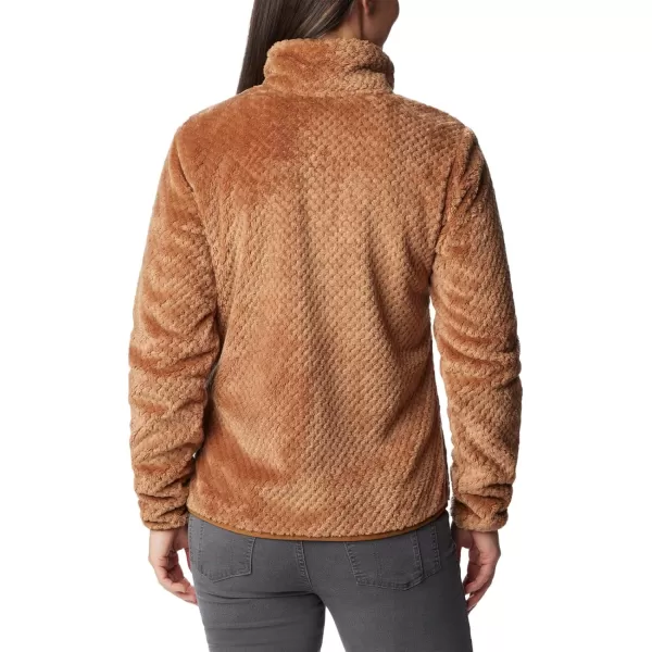 Columbia Womens Fire Side Ii Sherpa Full ZipCamel Brown