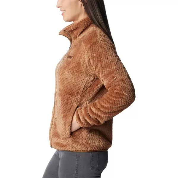 Columbia Womens Fire Side Ii Sherpa Full ZipCamel Brown