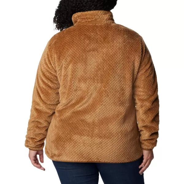 Columbia Womens Fire Side Ii Sherpa Full ZipCamel Brown