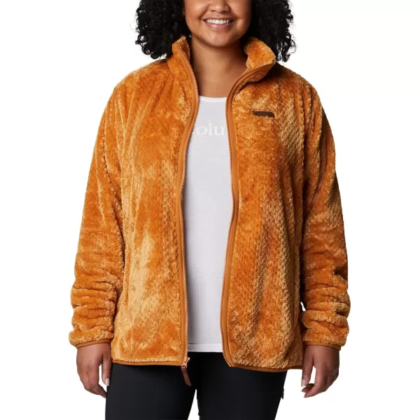 Columbia Womens Fire Side Ii Sherpa Full ZipCanyon Gold