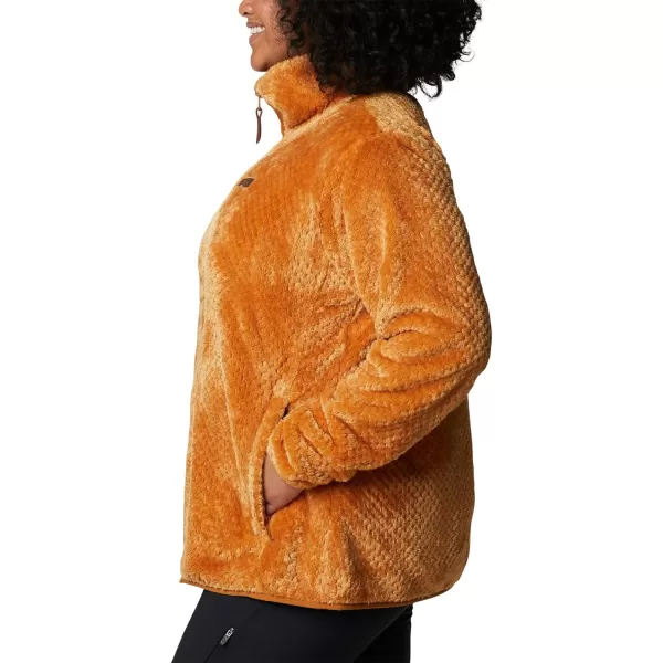 Columbia Womens Fire Side Ii Sherpa Full ZipCanyon Gold