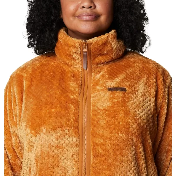 Columbia Womens Fire Side Ii Sherpa Full ZipCanyon Gold