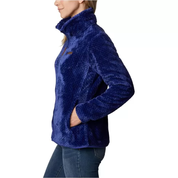 Columbia Womens Fire Side Ii Sherpa Full ZipDark Sapphire