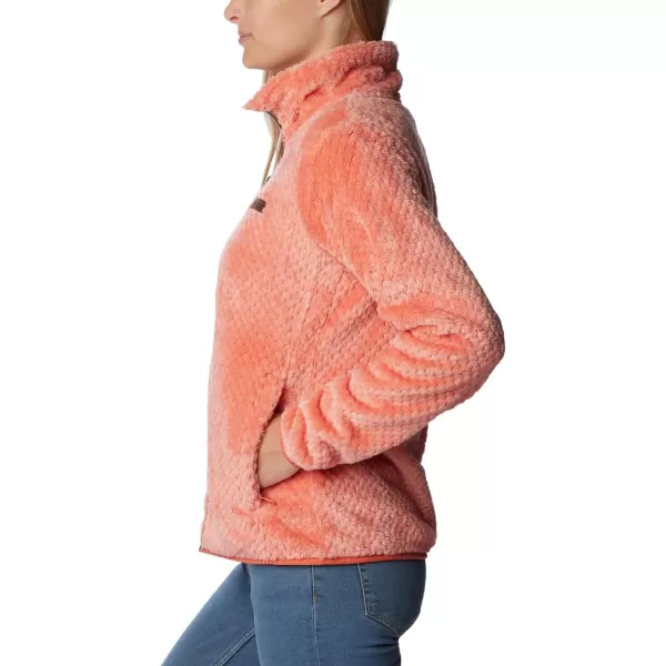 Columbia Womens Fire Side Ii Sherpa Full ZipFaded Peach