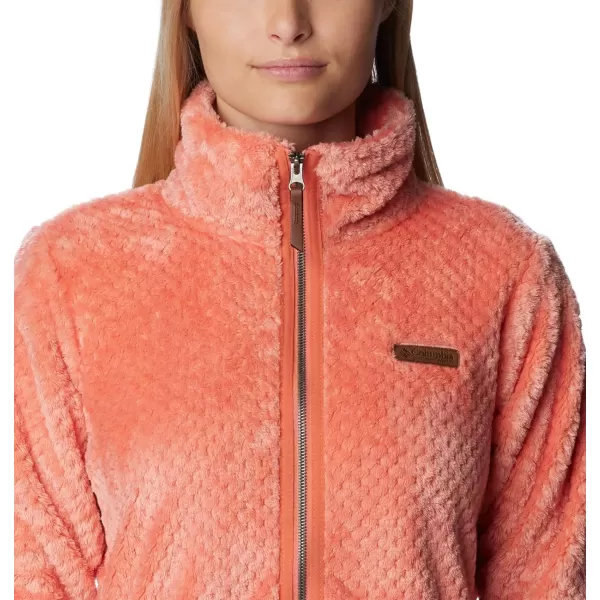 Columbia Womens Fire Side Ii Sherpa Full ZipFaded Peach