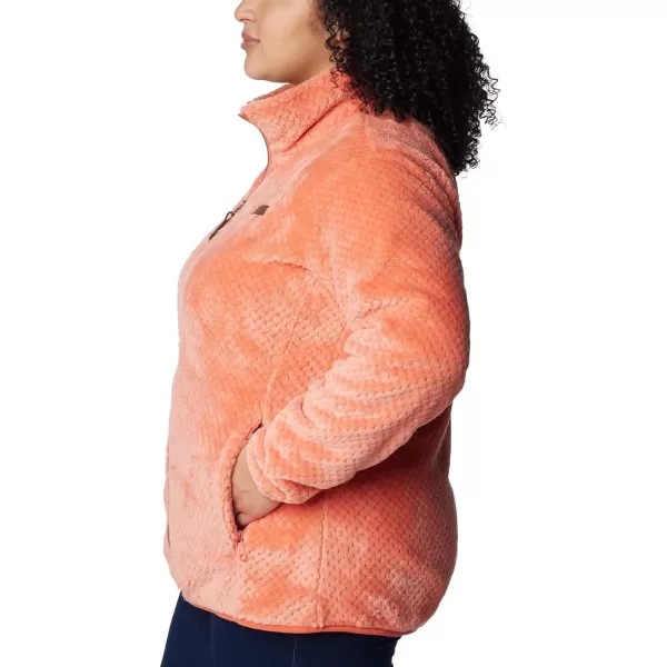 Columbia Womens Fire Side Ii Sherpa Full ZipFaded Peach