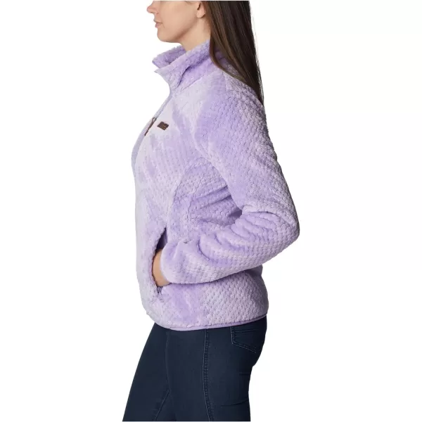 Columbia Womens Fire Side Ii Sherpa Full ZipFrosted Purple