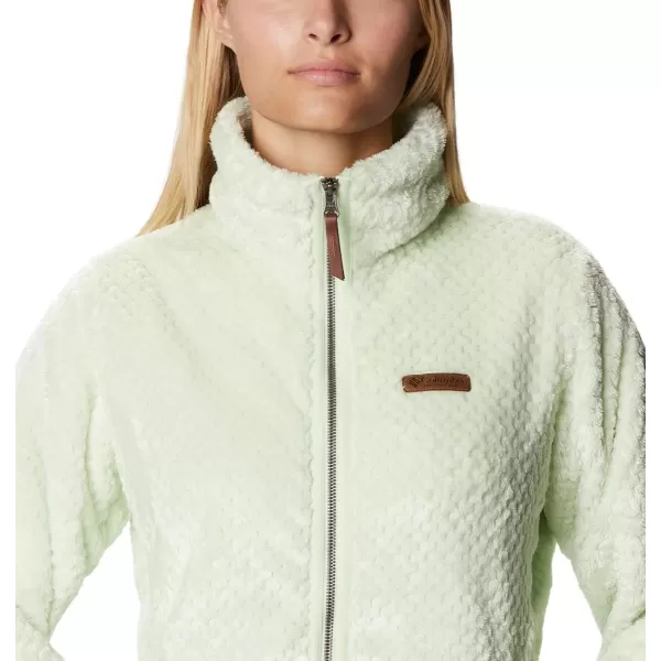 Columbia Womens Fire Side Ii Sherpa Full ZipLight Lime