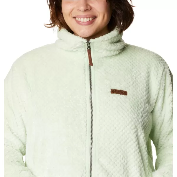 Columbia Womens Fire Side Ii Sherpa Full ZipLight Lime