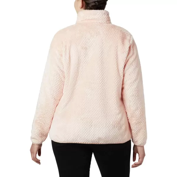 Columbia Womens Fire Side Ii Sherpa Full ZipPeach Cloud