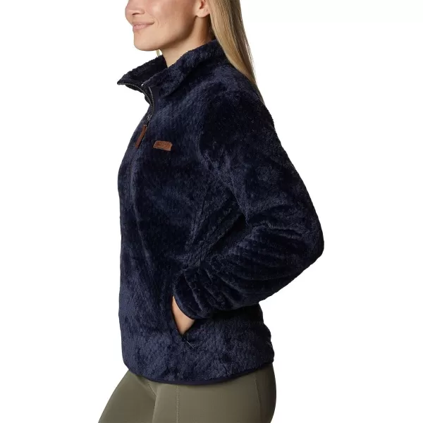 Columbia Womens Fire Side Sherpa 14 ZipBlue