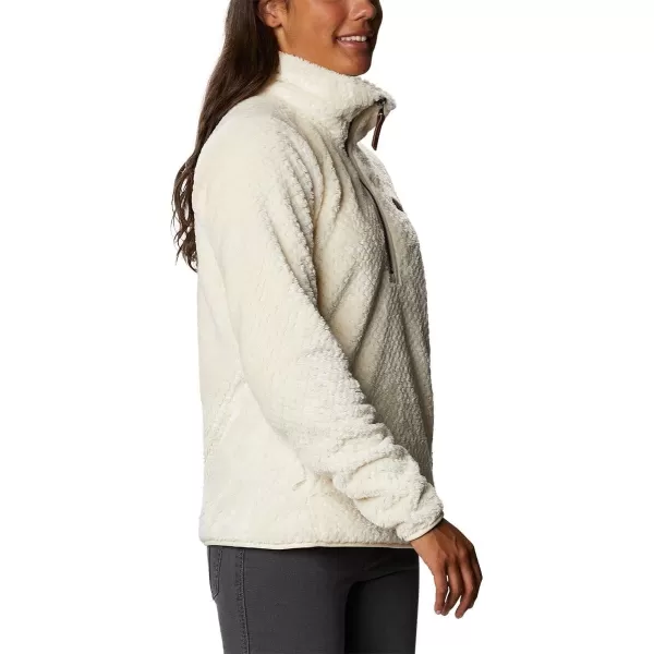 Columbia Womens Fire Side Sherpa 14 ZipChalk