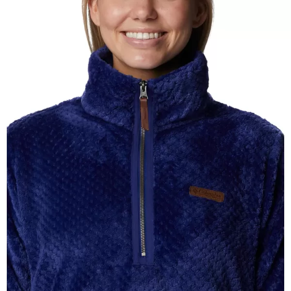 Columbia Womens Fire Side Sherpa 14 ZipDark Sapphire