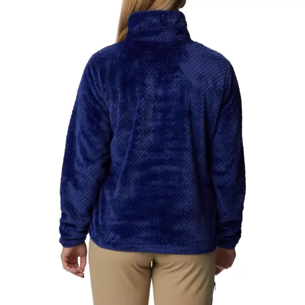 Columbia Womens Fire Side Sherpa 14 ZipDark Sapphire