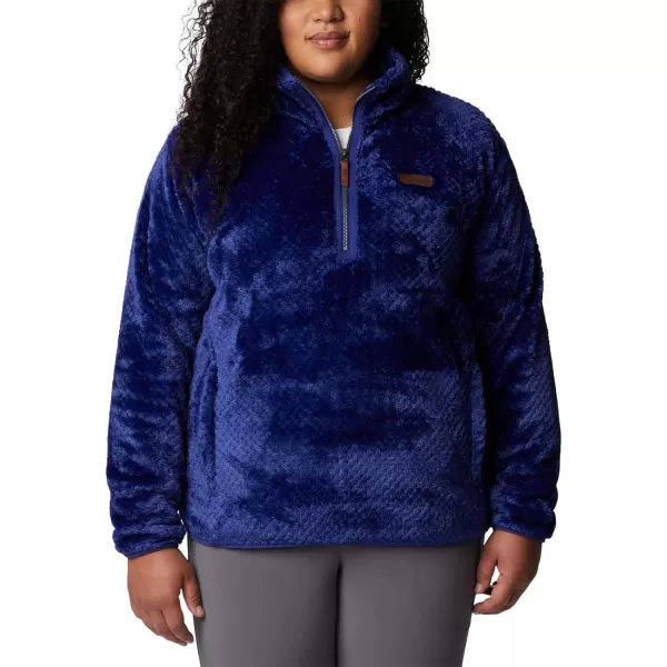 Columbia Womens Fire Side Sherpa 14 ZipDark Sapphire