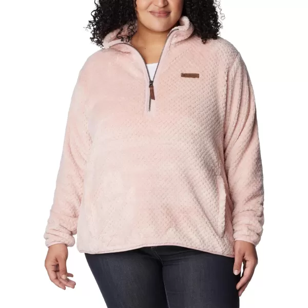 Columbia Womens Fire Side Sherpa 14 ZipDusty Pink