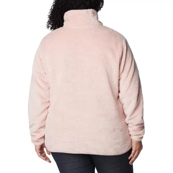 Columbia Womens Fire Side Sherpa 14 ZipDusty Pink