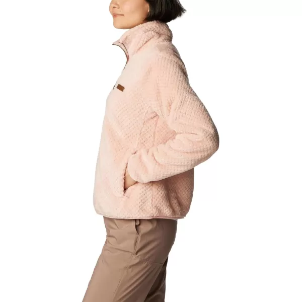 Columbia Womens Fire Side Sherpa 14 ZipDusty Pink