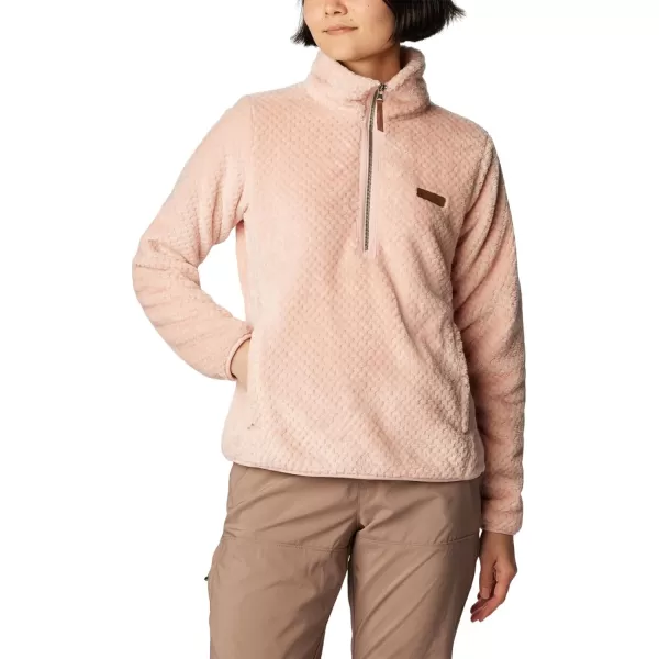 Columbia Womens Fire Side Sherpa 14 ZipDusty Pink