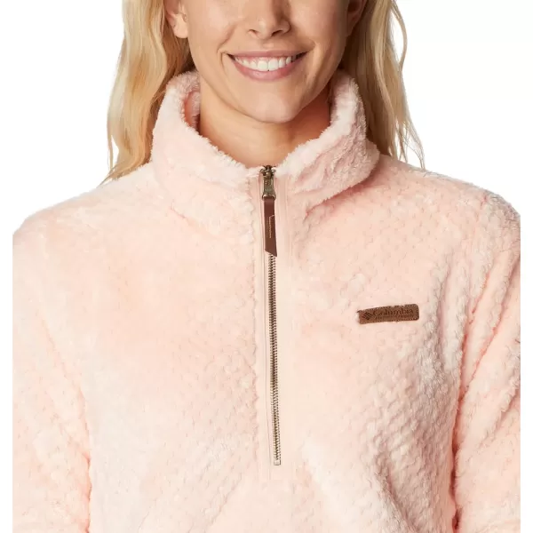 Columbia Womens Fire Side Sherpa 14 ZipPeach Blossom