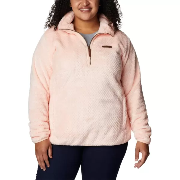 Columbia Womens Fire Side Sherpa 14 ZipPeach Blossom