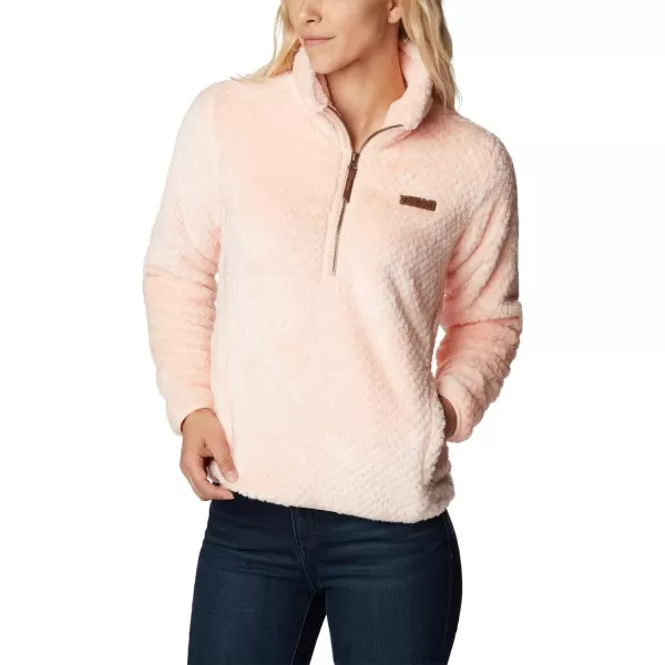 Columbia Womens Fire Side Sherpa 14 ZipPeach Blossom